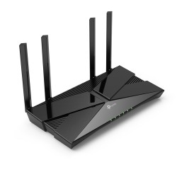 ROUTER TP-LINK wireless 1800Mbps,1 x WAN Gigabit, 4 porturi LAN Gigabit,  2.4 GHz/5 GHz dual band, 4 antene externe, WI-FI 6,  "