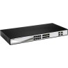 SWITCH D-LINK SMART 16 porturi Gigabit + 4 porturi combo SFP, carcasa metalica, rackabil, "DGS-1210-16" (timbru verde 2 lei)