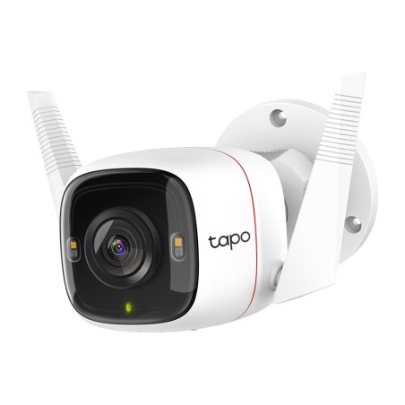 CAMERA IP Exterior TP-LINK , 2K QHD 2560x1440, IP66, dist. IR 30 m, tip lentila fixa 4 mm, 4 Mpx, RJ-45 + wireless, microfon, ca