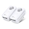 KIT ADAPTOR POWERLINE TP-LINK tehnologie AV2, AV1300, pana la 1300Mbps, 3 porturi Gigabit, priza AC, 2 buc. "TL-PA8030P KIT" (ti