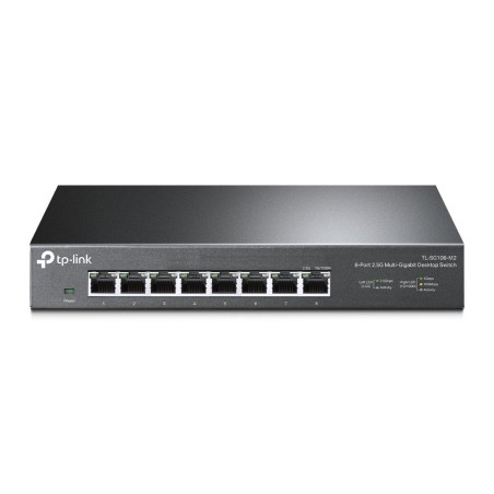 SWITCH TP-LINK  8 porturi 2.5 Gigabit. carcasa metalica "TL-SG108-M2" (timbru verde 2 lei)