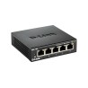 SWITCH D-LINK  5 porturi Gigabit. carcasa metalica, "DGS-105" (timbru verde 2 lei)