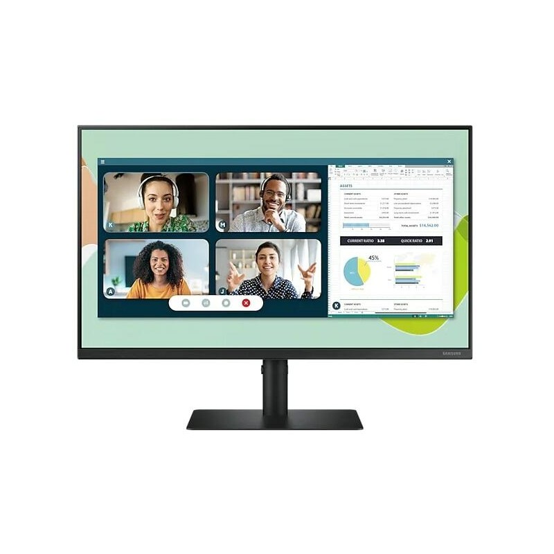 MONITOR Samsung 24 inch, videoconferinta | home | office, IPS, Full HD (1920 x 1080), Wide, 250 cd/mp, 5 ms, HDMI | DisplayPort 