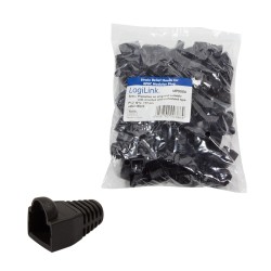 MANSON mufe RJ-45 LOGILINK pt. cablu UTP, FTP, SFTP, RJ-45 (T), plastic, 100 buc, negru, "MP0006"