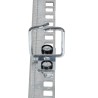 ORGANIZATOR cabluri LOGILINK, pentru montare sine laterale 19", 2 inele din otel 40x40mm, silver, "OR0001"