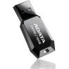 MEMORIE USB 2.0 ADATA 16 GB, profil mic, carcasa plastic, negru, "AUV100-16G-RBK" (timbru verde 0.03 lei)