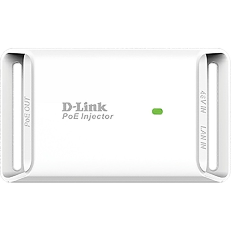 INJECTOR PoE D-LINK 1 port Gigabit, compatibil IEEE 802.3af, "DPE-101GI"(timbru verde 2 lei)