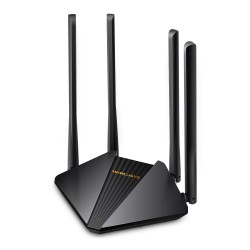 ROUTER MERCUSYS wireless 1200Mbps, 2 porturi LAN Gigabit, 1 port WAN Gigabit, Dual Band AC1200 4 x antena externa, "MR30G" (timb