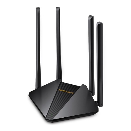 ROUTER MERCUSYS wireless 1200Mbps, 2 porturi LAN Gigabit, 1 port WAN Gigabit, Dual Band AC1200 4 x antena externa, "MR30G" (timb