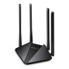 ROUTER MERCUSYS wireless 1200Mbps, 2 porturi LAN Gigabit, 1 port WAN Gigabit, Dual Band AC1200 4 x antena externa, "MR30G" (timb