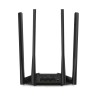 ROUTER MERCUSYS wireless 1200Mbps, 2 porturi LAN Gigabit, 1 port WAN Gigabit, Dual Band AC1200 4 x antena externa, "MR30G" (timb