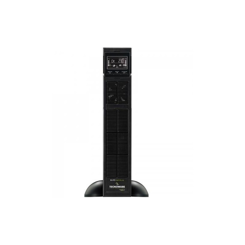 UPS Tecnoware "EVO DSP PLUS", Online, Tower/rack, 1000 W, fara AVR, IEC x 8, display LCD, back-up 11 - 20 min. "FGCEDP1202RTIEC"