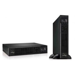 UPS Tecnoware "EVO DSP PLUS", Online, Tower/rack, 2160 W, fara AVR, IEC x 8, display LCD, back-up 11 - 20 min. "FGCEDP2402RTIEC"