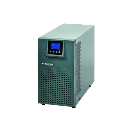 UPS Socomec "ITYS", Online, Tower, 1000 W, fara AVR, IEC x 4, display LCD, back-up 11 - 20 min. "ITY3-TW010B" (timbru verde 11 l