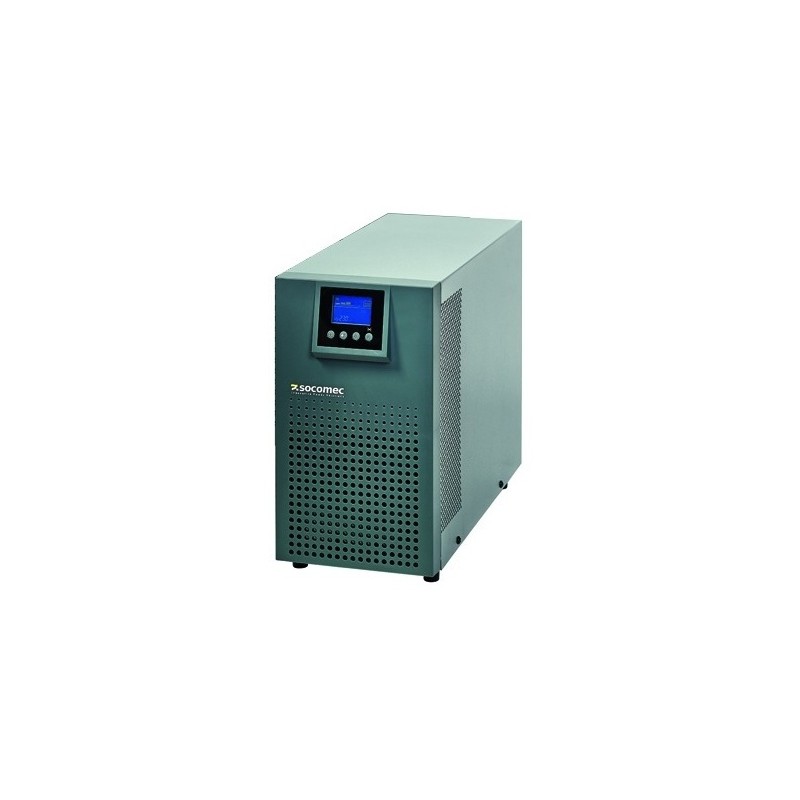 UPS Socomec "ITYS", Online, Tower, 1000 W, fara AVR, IEC x 4, display LCD, back-up 11 - 20 min. "ITY3-TW010B" (timbru verde 11 l