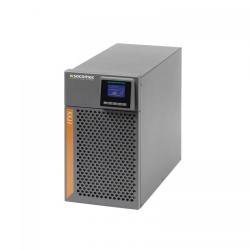 UPS Socomec "ITYS", Online, Tower, 2000 W, fara AVR, IEC x 8, display LCD, back-up 11 - 20 min. "ITY3-TW020B" (timbru verde 11 l
