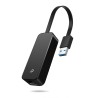 ADAPTOR RETEA TP-LINK de la 1 port USB3.0 la 1 port Gigabit, black "UE306" (timbru verde 0.18 lei)