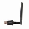 ADAPTOR RETEA GEMBIRD , extern, USB 2.0, suporta pana la 802.11n 300 Mbps, antena detasabila, "WNP-UA300P-02" (timbru verde 0.18