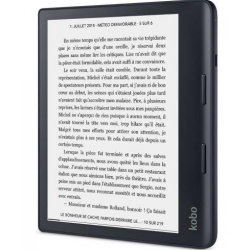 Kobo Sage e-Book Reader, E Ink flush touch 8 inch, 1440 x 1920, 32 GB, 1.8 GHz, 1 x micro USB, 0.240 kg, Wireless Da, Comfort Li