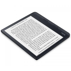 Kobo Sage e-Book Reader, E Ink flush touch 8 inch, 1440 x 1920, 32 GB, 1.8 GHz, 1 x micro USB, 0.240 kg, Wireless Da, Comfort Li