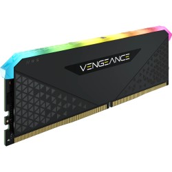 Memorie DDR Corsair DDR4 16 GB, frecventa 3200 MHz, 1 modul, radiator, iluminare RGB, "CMG16GX4M1E3200C16"