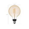 BEC smart LED Philips, soclu E27, putere 7W, forma clasic, lumina toate nuantele de alb, alimentare 220 - 240 V, "00000871951430