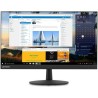 MONITOR Lenovo 23.8 inch, home | office, IPS, WQHD (2560 x 1440), Wide, 300 cd/mp, 4 ms, HDMI | DisplayPort, "66D1GAC1EU" (timbr