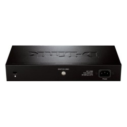 SWITCH D-LINK 16 porturi 10/100Mbps, carcasa metalica, rackabil, "DES-1016D" (timbru verde 2 lei)