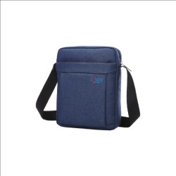 GEANTA CROSSBODY Iggy,1 bretea, 1 compartiment principal,1 compartiment frontal, 21x26x5.6cm, polyester,albastru "IGSB-CROSS-BL"