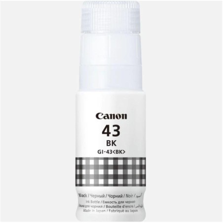 Cartus Cerneala Original Canon Black, GI-43BK, pentru Pixma G540|G640, 3.7K, (timbru verde 0.15 lei), "4698C001AA"
