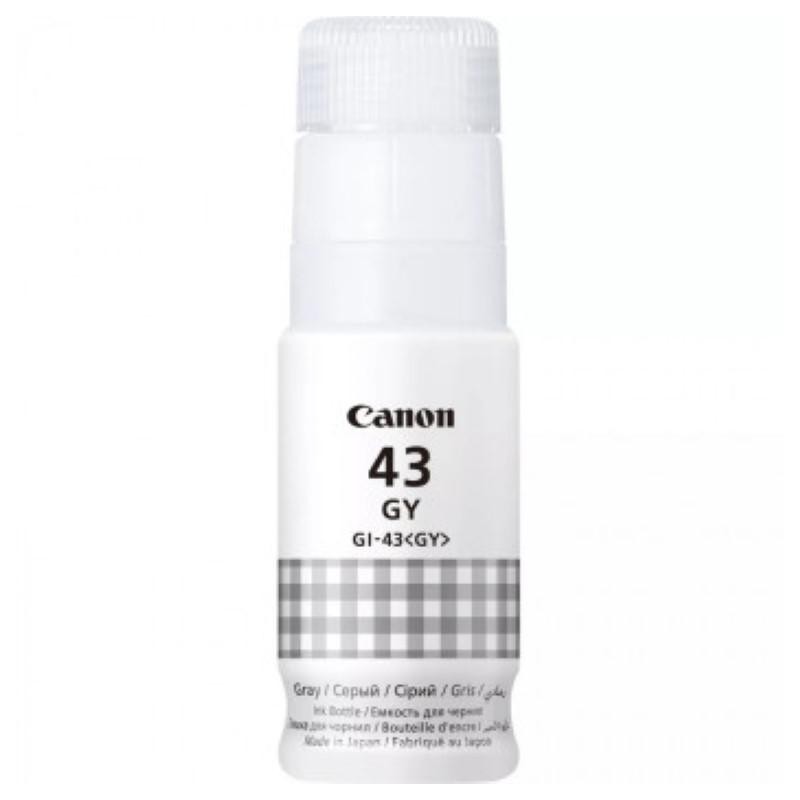 Cartus Cerneala Original Canon Grey, GI-43GY, pentru Pixma G540|G640, 3.7K, (timbru verde 0.15 lei), "4707C001AA"