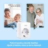 PRIZA inteligenta TP-LINK, Schuko x 1, cu monitorizarea energiei, conectare prin Schuko (T), 16 A, programare prin smartphone, B