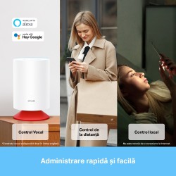 PRIZA inteligenta TP-LINK, Schuko x 1, cu monitorizarea energiei, conectare prin Schuko (T), 16 A, programare prin smartphone, B