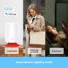 PRIZA inteligenta TP-LINK, Schuko x 1, cu monitorizarea energiei, conectare prin Schuko (T), 16 A, programare prin smartphone, B