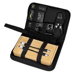 TRUSA scule retelistica, LOGILINK, testare cab, sertiz. mufe, deziz. cablu, sertiz. cab,taiere cablu. 4 prod.:tester cab,cleste 