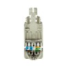MUFA RJ-45 LOGILINK pt. cablu FTP, SFTP, Cat6a/Cat.7/Cat.8, RJ-45 (T), ecranat, zinc turnat ecranat, manson, pentru cablu cu dia