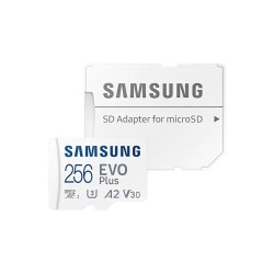 Card memorie Samsung MB-MC256KA/EU, Micro-SDXC, EVO Plus (2021), 256GB, "MB-MC256KA/EU"(timbru verde 0.03 lei)