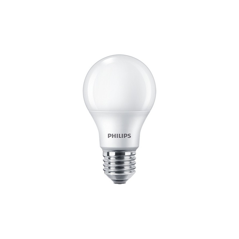 SET 4 becuri LED Philips, soclu E27, putere 9W, forma oval, lumina alb rece, alimentare 220 - 240 V, "000008718699718077" (timbr
