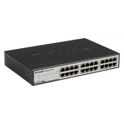 SWITCH D-LINK 24 porturi Gigabit. carcasa metalica, "DGS-1024D" (timbru verde 2 lei)