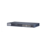 SWITCH. PoE Hikvision, port Gigabit x 16, SFP SFP x 2, managed, carcasa metalica, "DS-3E1518P-SI" (timbru verde 2 lei)