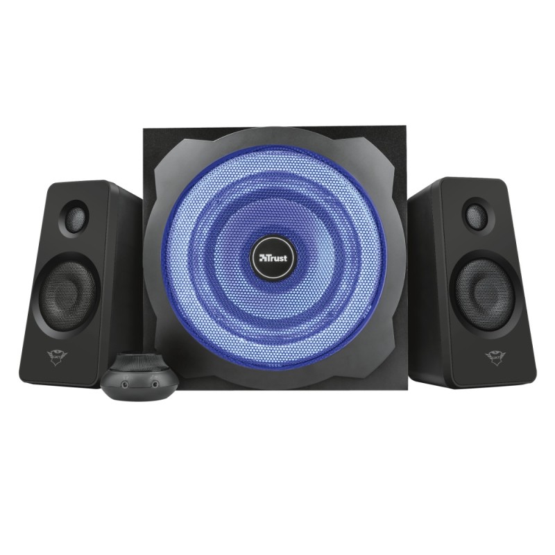 Trust GXT 628 TYTAN 2.1 Speaker Set LED, "TR-20562"(timbru verde 4.00 lei)
