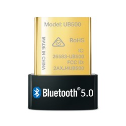 ADAPTOARE  Bluetooth TP-Link, conectare prin USB 2.0, distanta 10 m (pana la), Bluetooth v5.0, antena interna, "UB500" (timbru v