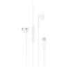 CASTI Huawei  CM 33, pt. smartphone, cu fir, intraauriculare - butoni, microfon pe fir, conectare prin USB Type-C sunet, alb, "5