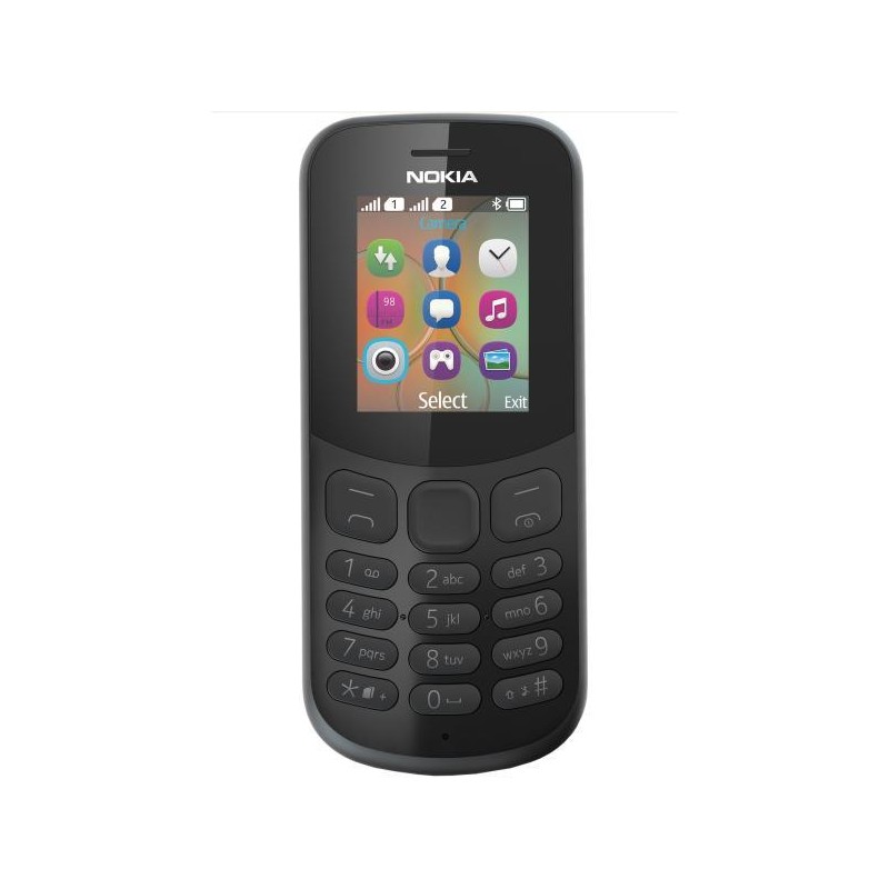 Telefon cu butoane, NOKIA, "130" ecran 1.8 inch, dual sim, rez. camera 0.3 Mpix, memorie interna 4 MB, 2G, OEM, acumulator 1020 