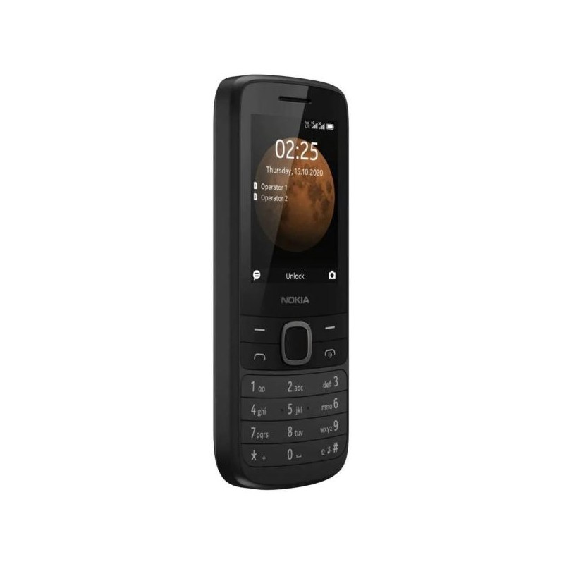 Telefon cu butoane, NOKIA, "225" ecran 2.4 inch, dual sim, rez. camera 0.3 Mpix, memorie interna 128 MB, 4G, OEM, acumulator 115
