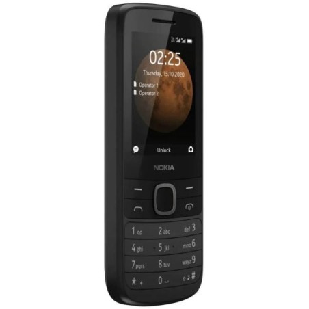 Telefon cu butoane, NOKIA, "225" ecran 2.4 inch, dual sim, rez. camera 0.3 Mpix, memorie interna 128 MB, 4G, OEM, acumulator 115
