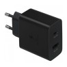 Incarcator retea 220V Samsung, USB Type C | USB, 35W, fast charge, negru, "EP-TA220NBEGEU" (timbru verde 0.18 lei)