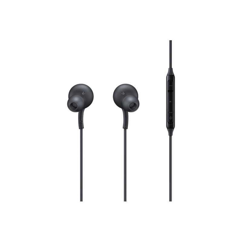 Samsung Type C Eaphones, Black EO-IC100BBEGEU, "EO-IC100BBEGEU" (timbru verde 0.03 lei)