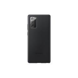HUSA Smartphone Samsung, pt Galaxy Note 20, tip back cover (protectie spate), piele, ultrasubtire, negru, "EF-VN980LBEGEU"