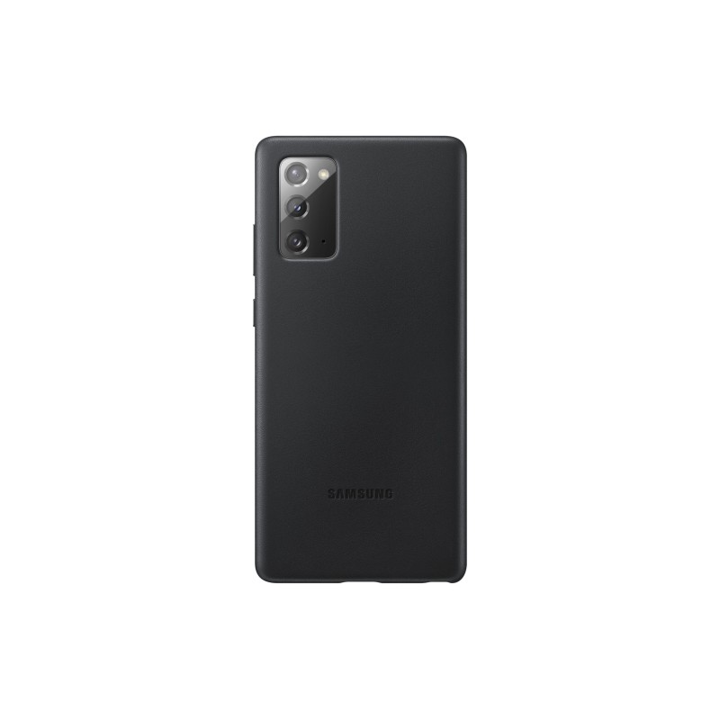 HUSA Smartphone Samsung, pt Galaxy Note 20, tip back cover (protectie spate), piele, ultrasubtire, negru, "EF-VN980LBEGEU"
